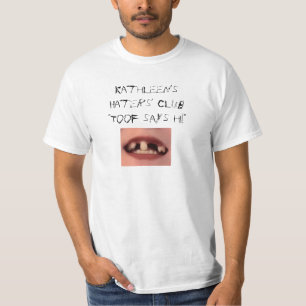 キャスリーンのヘイターズクラブトオフTシャツ Tシャツ