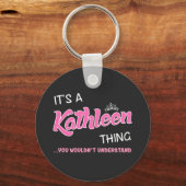 キャスリーン名前が分からないこと キーホルダー (正面)