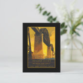 キャスルトン・カットオフ・ブリッジ・トラベル・ポスターオン・カード ポストカード (スタンド正面)