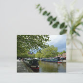 キャスルフィールド·マンチェスター運河のボーツ ポストカード (スタンド正面)