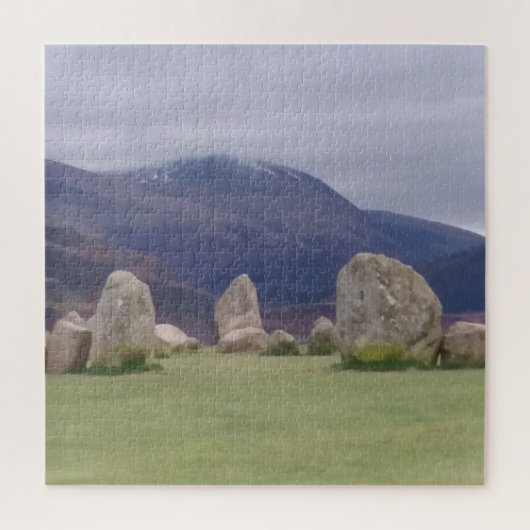 キャスレリッグストーンサークル ジグソーパズル (縦)