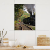 キャス風光明媚な鉄道 ポスター (キッチン)