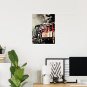 "キャス風光明媚な鉄道" – 写真 ポスター (ホームオフィス)