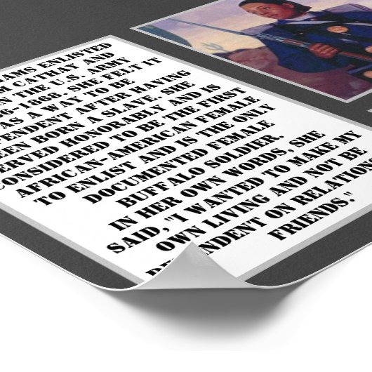 キャセイウィリアムズバッファローソルジャーファーファースト女性軍 ポスター (角)