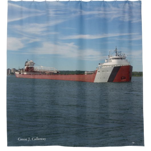 キャソンJ.キャラウェイシャワーカーテン シャワーカーテン (正面)