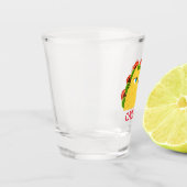 キャタコ ファニー タコ メキシカン ねこちゃん テキーラ ショットグラス (左)