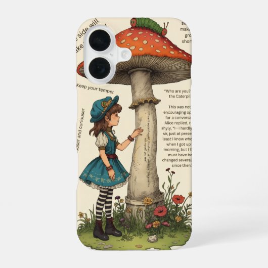 キャタピラからのアドバイス iPhone 16ケース (裏面)