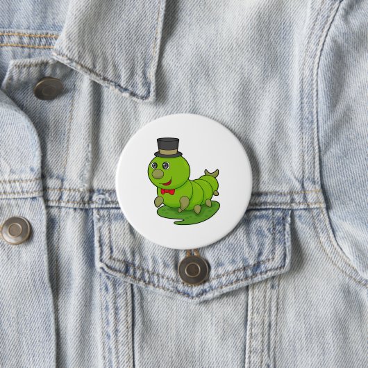 キャタピラは気筒のある紳士 缶バッジ (インサイチュ)