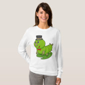 キャタピラは気筒のある紳士 Tシャツ (正面フル)