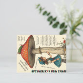 キャタピラーからのアドバイス ポストカード (スタンド正面)