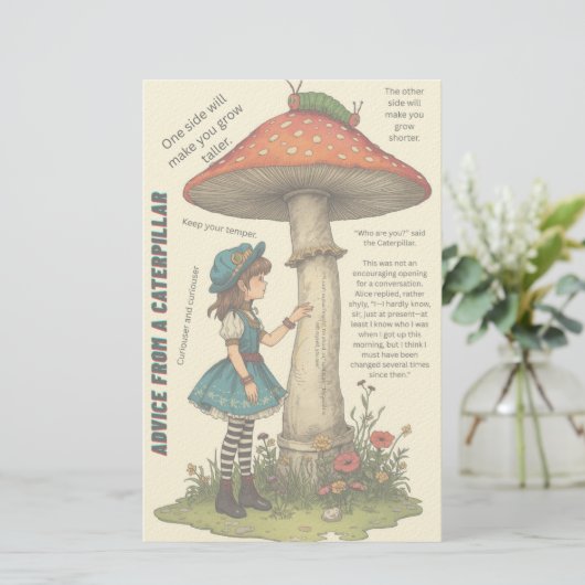キャタピラーからのアドバイス ワンダーランド ステーショナリー (スタンド正面)