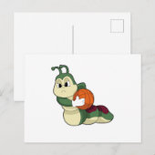 キャタピラーとしてバスケットボール選手にバスケットボール ポストカード (正面/裏面)