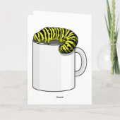 キャタピラーとマグ カード (裏面)