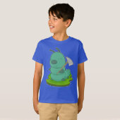 キャタピラーのつるはし Tシャツ (正面フル)