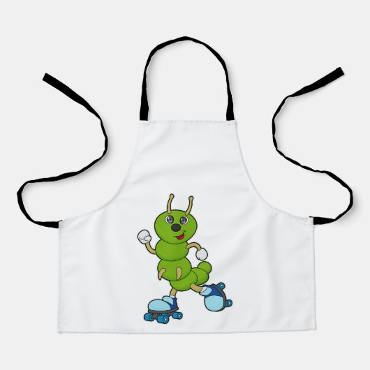 キャタピラーアットインラインスケートで滑るとローラスケート エプロン (正面)