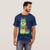 キャタピラーアメリカンフットボール Tシャツ (正面フル)