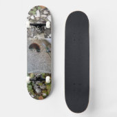 キャタピラーオンスケートボードデッキメトロポリームデザイン スケートボード (正面)