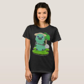 キャタピラーガーデナーシャベルガーデン Tシャツ (正面フル)