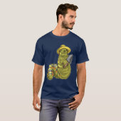キャタピラーガーデナーシャベルガーデン Tシャツ (正面フル)