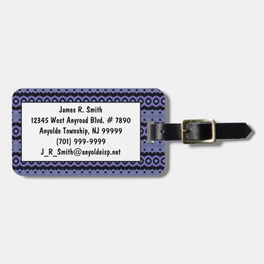 キャタピラークロールラゲッジタグ ラゲッジタグ (正面横)