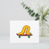 キャタピラースケータースケートボード ポストカード (スタンド正面)