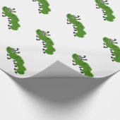 キャタピラーデザイン ラッピングペーパー (角)