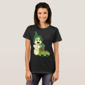 キャタピラーハイカーバックパック Tシャツ (正面フル)
