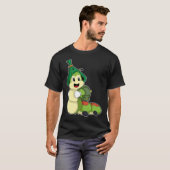 キャタピラーハイカーバックパック Tシャツ (正面フル)