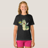 キャタピラーハンドボール選手ハンドボール Tシャツ (正面フル)