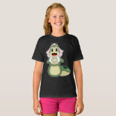 キャタピラーブライド結婚ハート Tシャツ (正面フル)