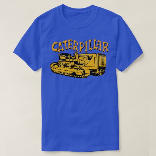 キャタピラーブルドーザー Tシャツ (デザイン正面)