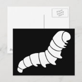 キャタピラープリント ポストカード (正面/裏面)