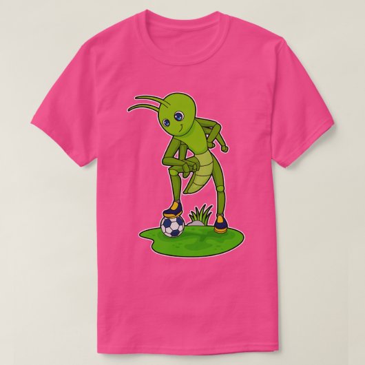 キャタピラープレーヤーサッカー Tシャツ (デザイン正面)