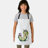 キャタピラーヘッドフォン音楽 エプロン (インサイチュ)