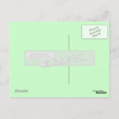 キャタピラーポストカード。 ポストカード (裏面)