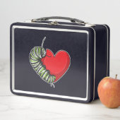 キャタピラーラブハート メタルランチボックス (インサイチュ)