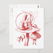 キャタピラーレッド ポストカード (正面/裏面)