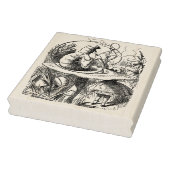 キャタピラー喫煙ホカアリスインワンダーランド ラバースタンプ (スタンプ)