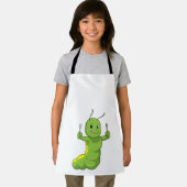 キャタピラー(スプーン&フォーク付) エプロン (インサイチュ)
