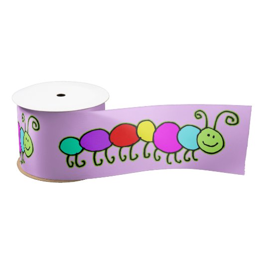 キャタピラー/ Raupe Netty +アイディア サテンリボン (リール)