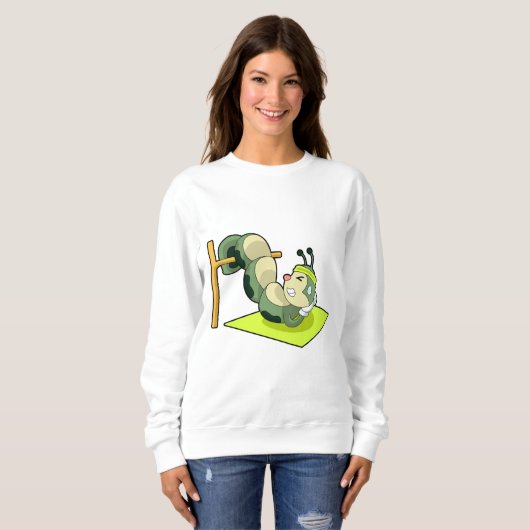 キャタピラーABSトレーニングフィットネス スウェットシャツ (正面フル)