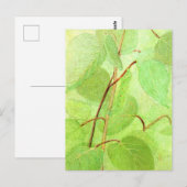 キャタピラ絵を描のはがき ポストカード (正面/裏面)