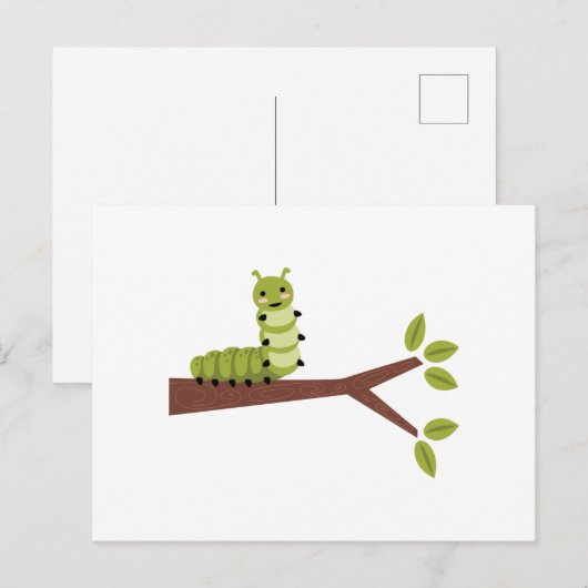 キャタピラ ポストカード (正面/裏面)