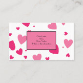 キャタリパーソナライズされたー用名刺 名刺 (裏面)