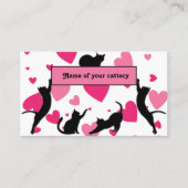 キャタリパーソナライズされたー用名刺 名刺 (正面)