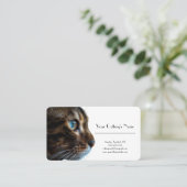 キャタリパーソナライズされたー用名刺 名刺 (スタンド正面)