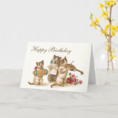 キャタワーリングカード カード (黄色い花)