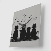 キャタワール スクエア壁時計 (傾斜)