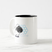 キャタンユー与えウッド ツートーンマグカップ (正面左)