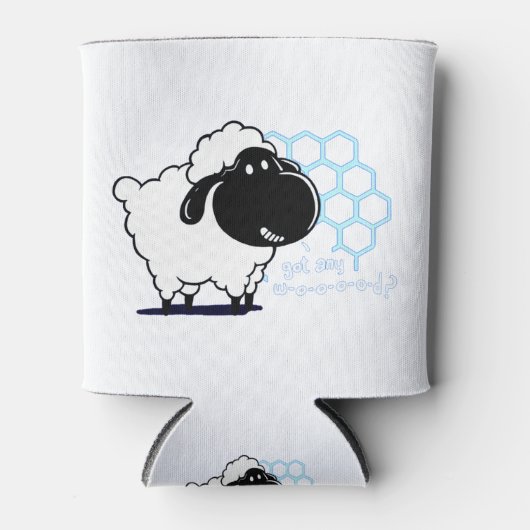 キャタンユー与えウッド 缶クーラー (正面)